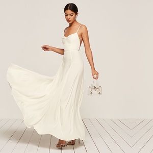 Reformation Thistle Dress in Ivory